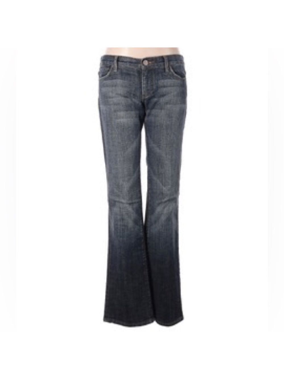 See Thru Soul Fit & Flare, Bootcut Distressed Jeans